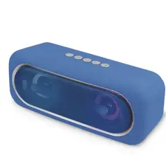AUDIO PRO - Parlante Bluetooth Con Iluminación Rgb Color Azul - SC