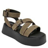 Sandalia Casual Mujer Verde