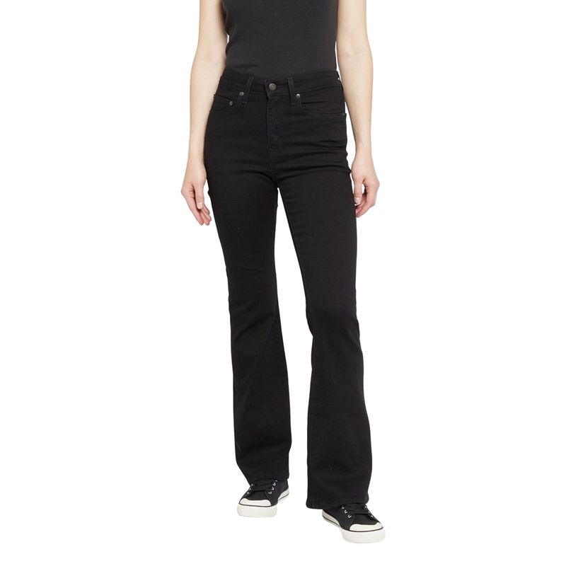 LEVIS - Jeans Mujer 726 HR Flare Negro Levis