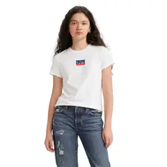 LEVIS - Polera Mujer Regular Fit Blanco