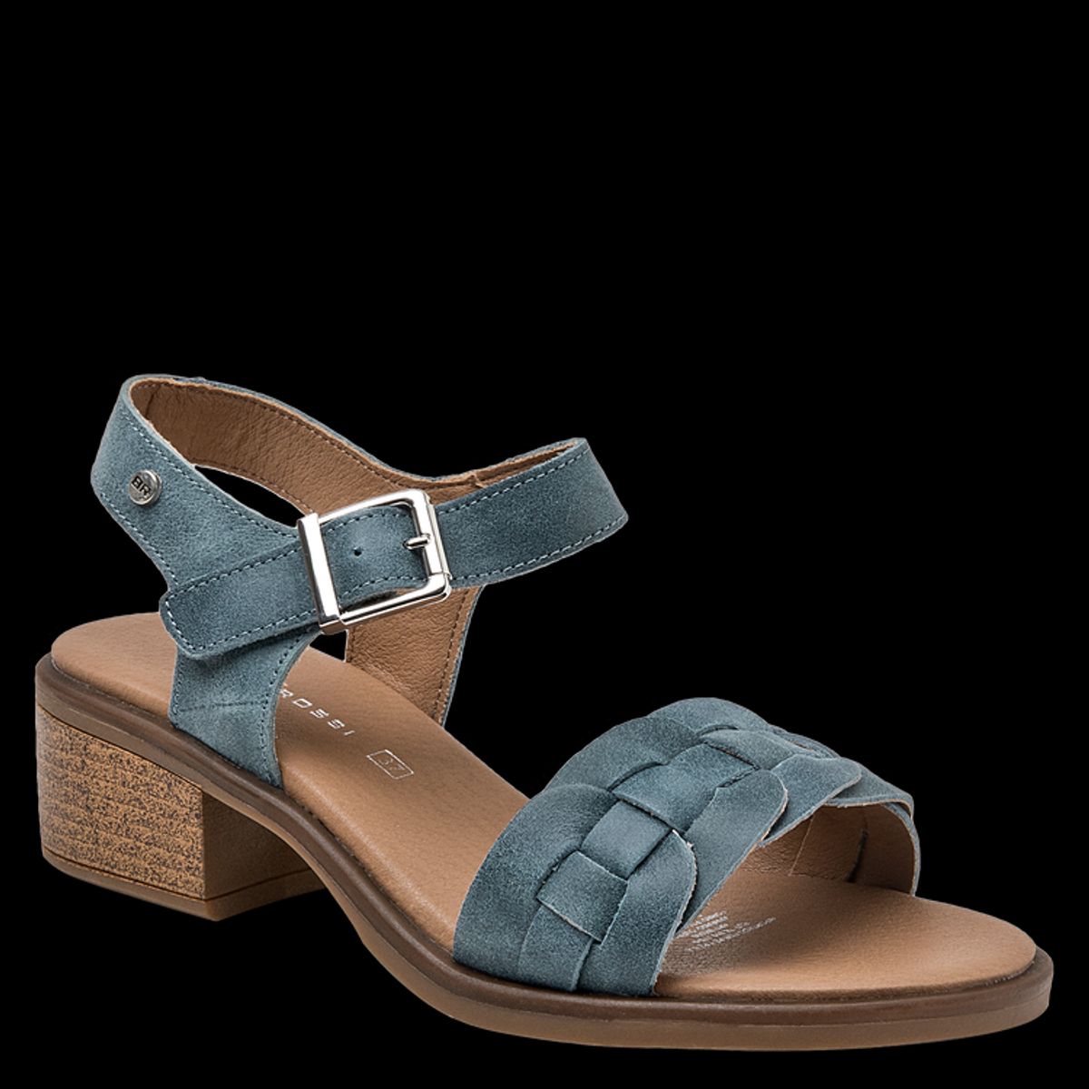 BRUNO ROSSI - Sandalia Casual Mujer Azul Bruno Rossi