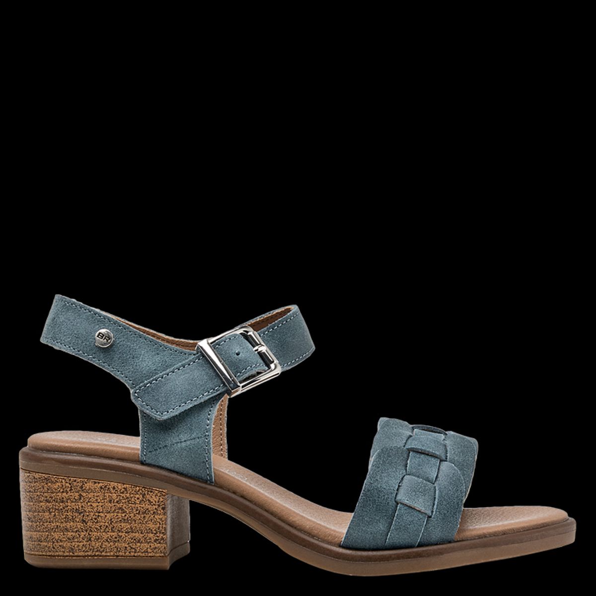 BRUNO ROSSI - Sandalia Casual Mujer Azul Bruno Rossi