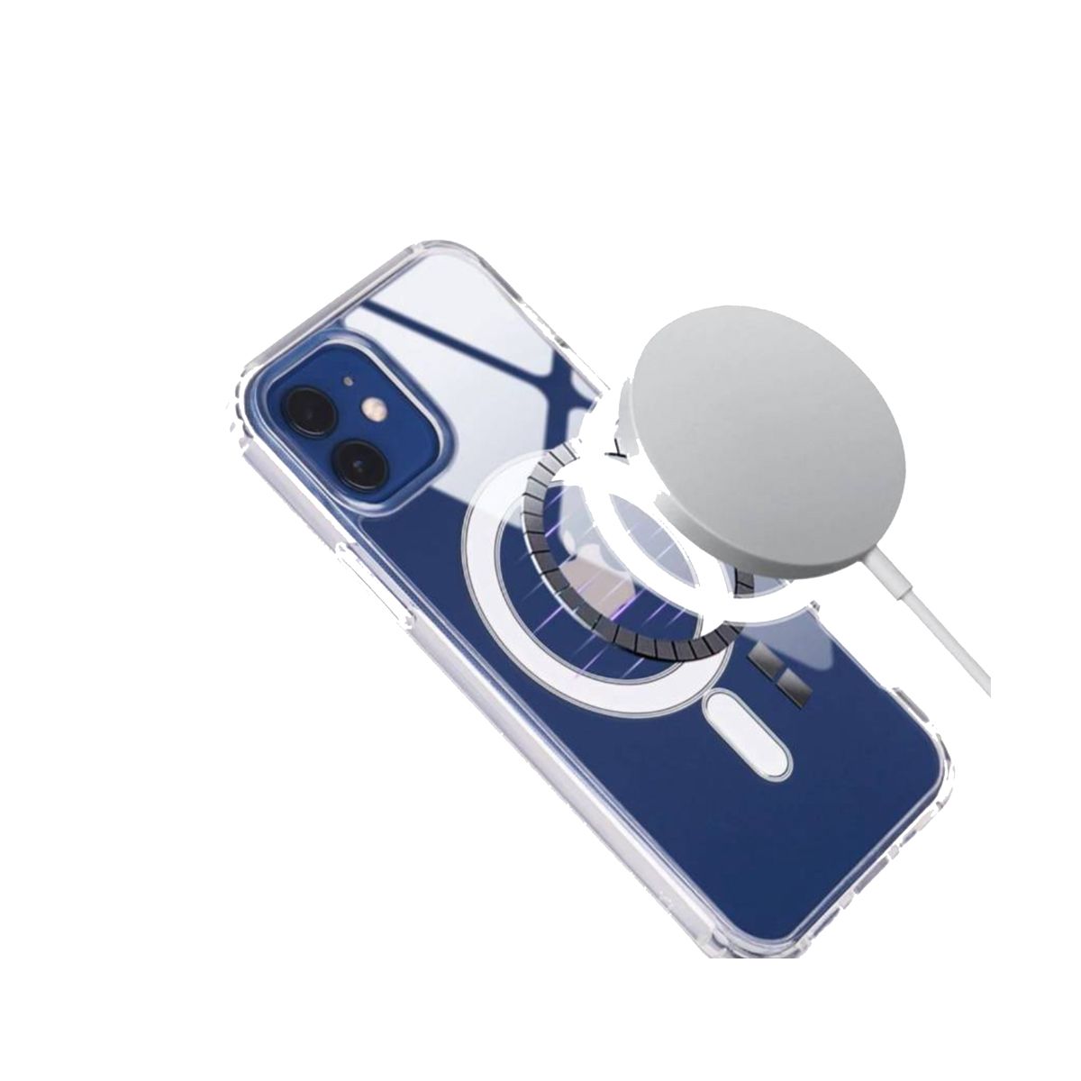JOIGO - Carcasa Transparente Para iPhone 15 Pro Magsafe