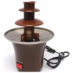 ROZENBERG SPA - Pack X2 Mini Cascada Chocolate 3 Pisos Fuente Fondue Boda