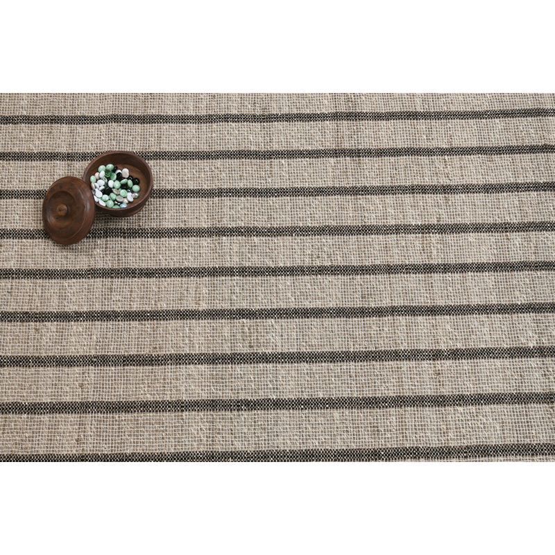 GENERICO - Alfombra Yute Seagrass Rayas Mediana 150x210 cm