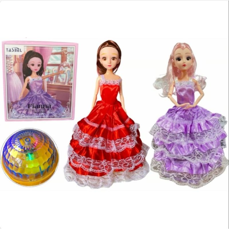 GENERICO - Muñeca Musical Giratoria Color Morado