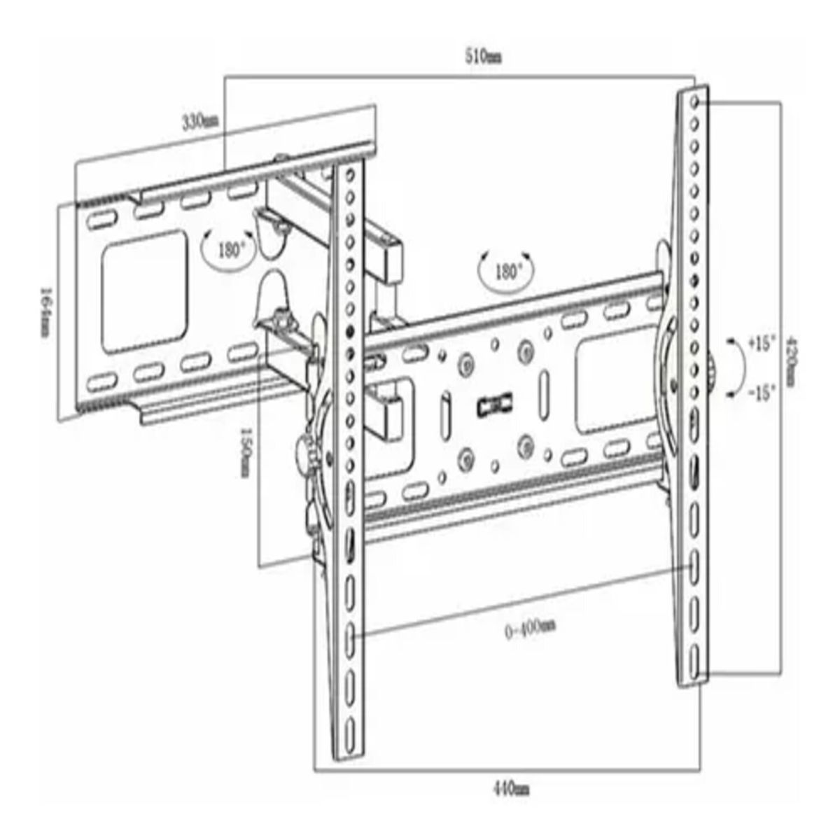 DINON - Soporte Para Tv 26 A 47 Pulgadas Dinon 8855
