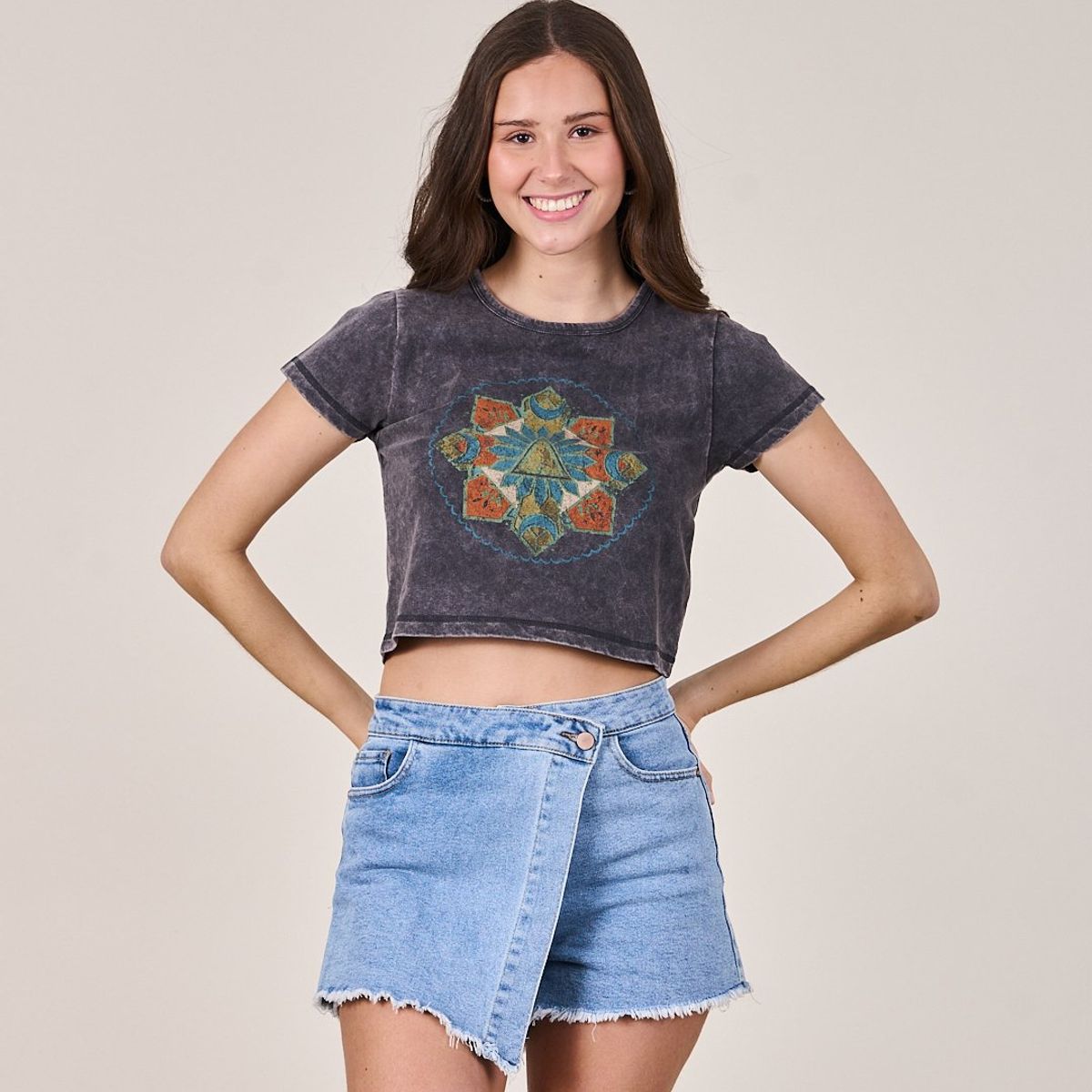 POLEMIC - Polera procesada Relax VS1720 - Polemic Girl