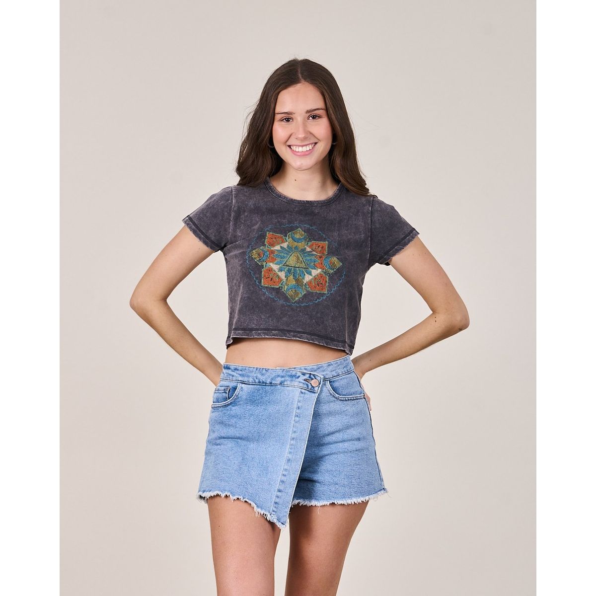 POLEMIC - Polera procesada Relax VS1720 - Polemic Girl