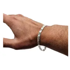 GENERICO - Pulsera Plata Hombre Cavalino Italiana 925 Exclusiva