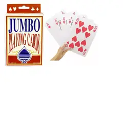 GENERICO - Cartas Inglesas Naipe Carioca Poker Magia Tamaño Grande