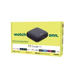 ONN - Google TV 4K Pro Streaming 2024 Dolby Vision & Dolby Atmos