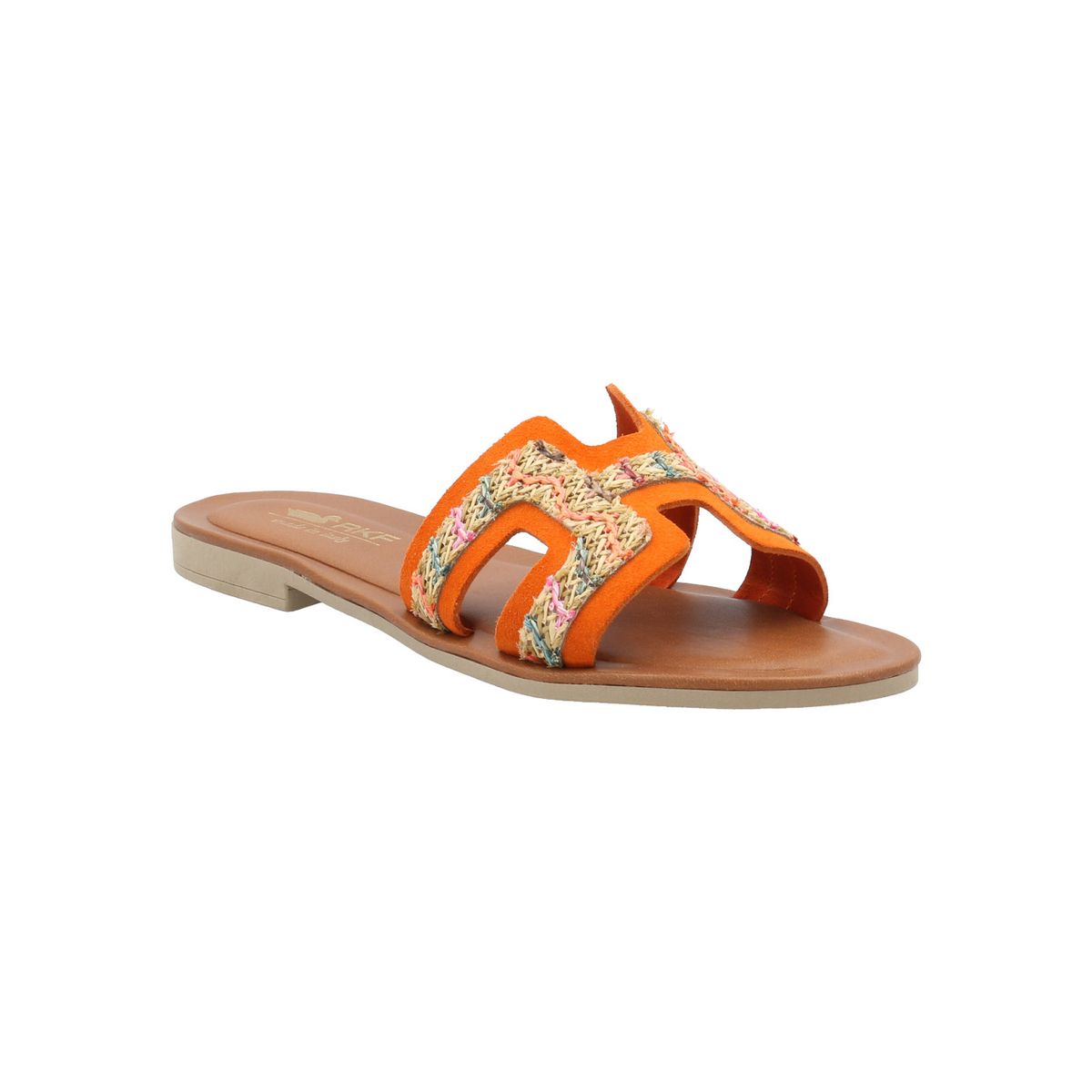 ROCKFORD - Sandalia Cuero Mujer Eleboro Multicolor ROCKFORD