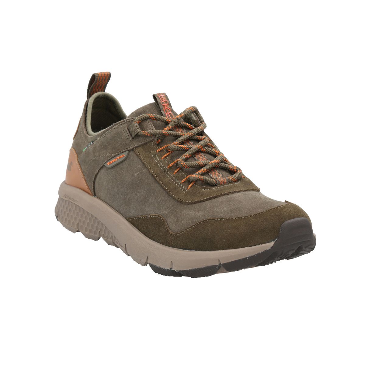 ROCKFORD - Zapatilla Cuero Hombre Shire Oliva ROCKFORD