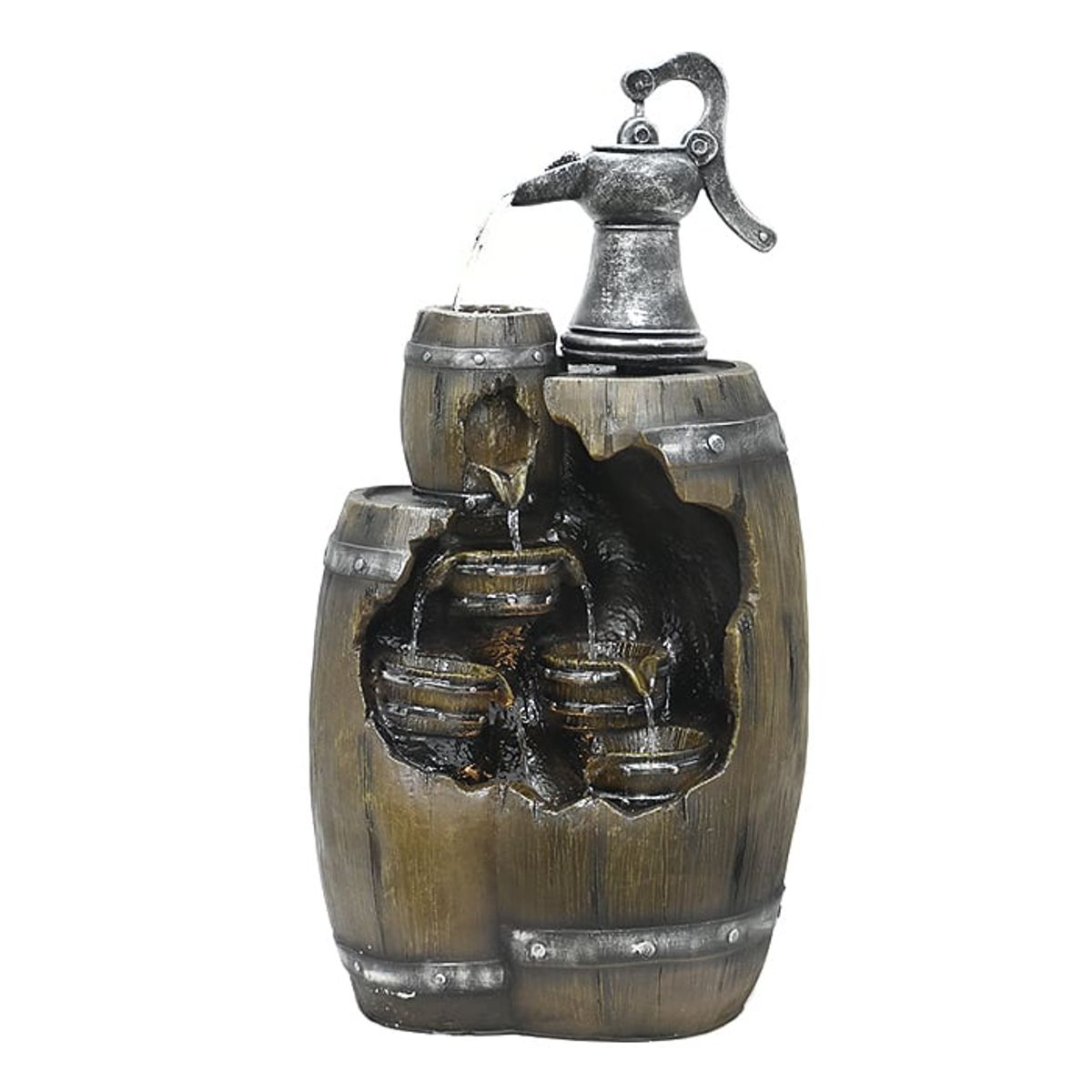 GENERICO - Fuente de Agua Barril Envejecido