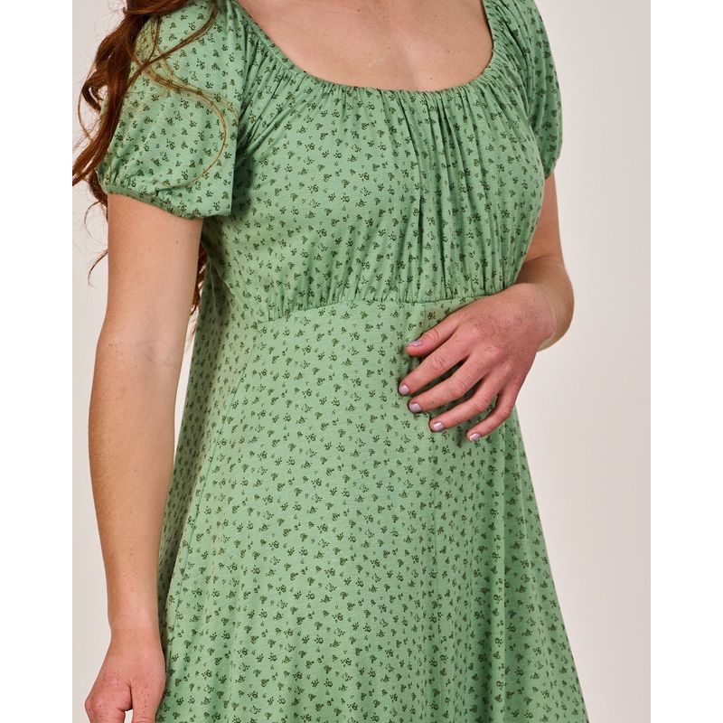 POLEMIC - Vestido de punto Print Flores VS5710 - Polemic Girl