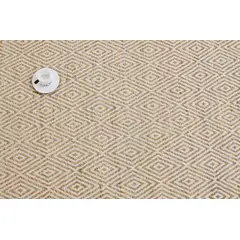 GENERICO - Alfombra Yute Seagrass Diamante 280x365 cm
