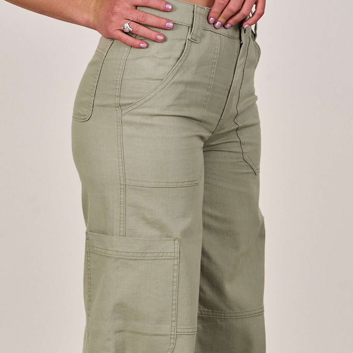 POLEMIC - Pantalon Cargo Wide Leg VS4750 - Polemic Girl