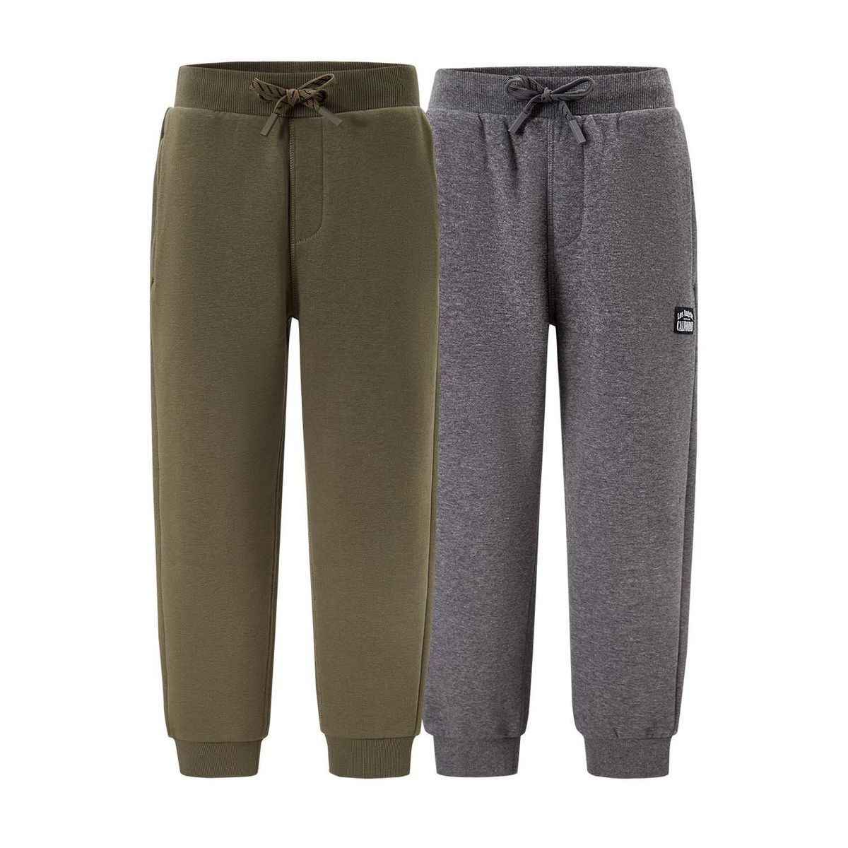 FASHION'S PARK - Pantalón Buzo Niño Bipack Verde Militar Fashion's Park