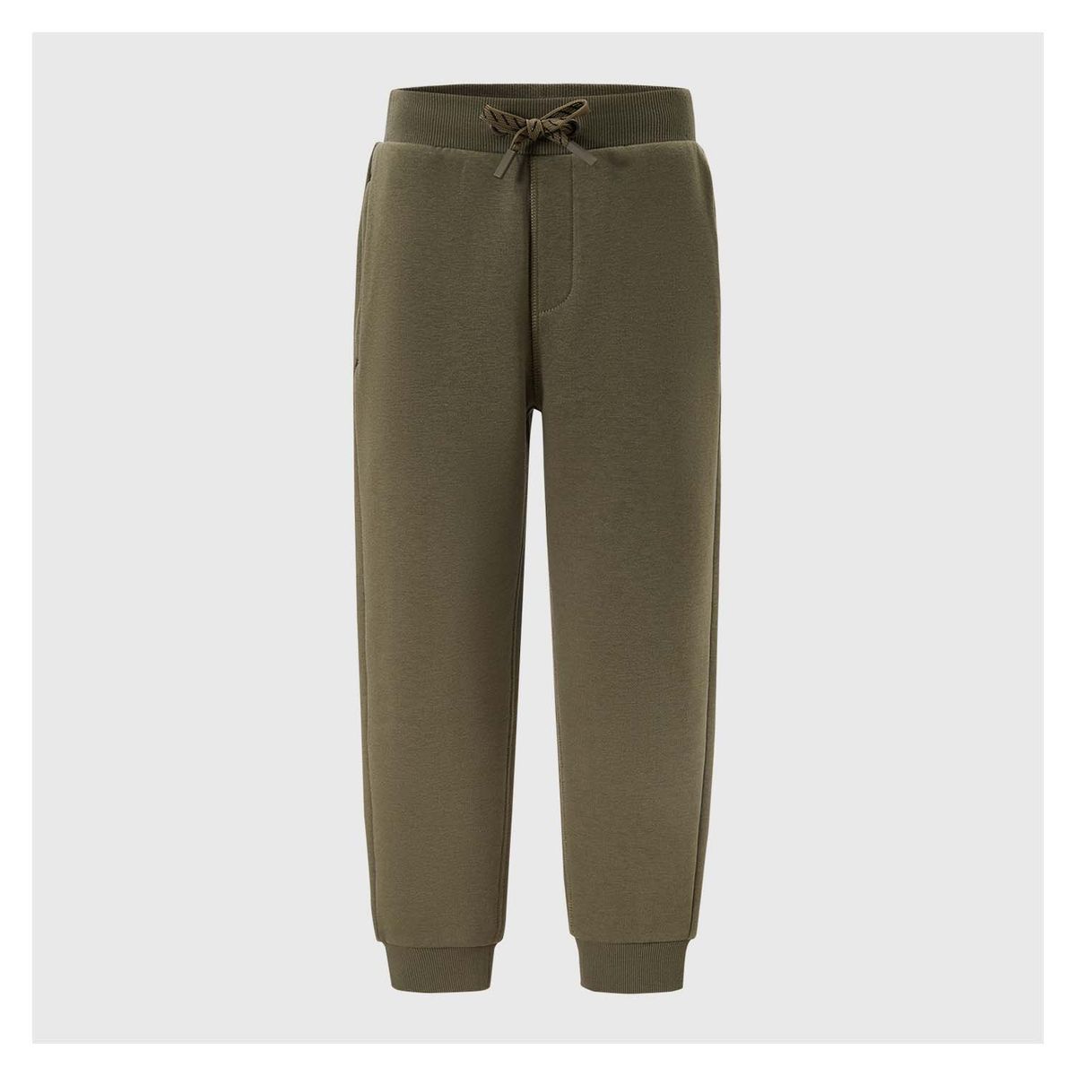 FASHION'S PARK - Pantalón Buzo Niño Bipack Verde Militar Fashion's Park