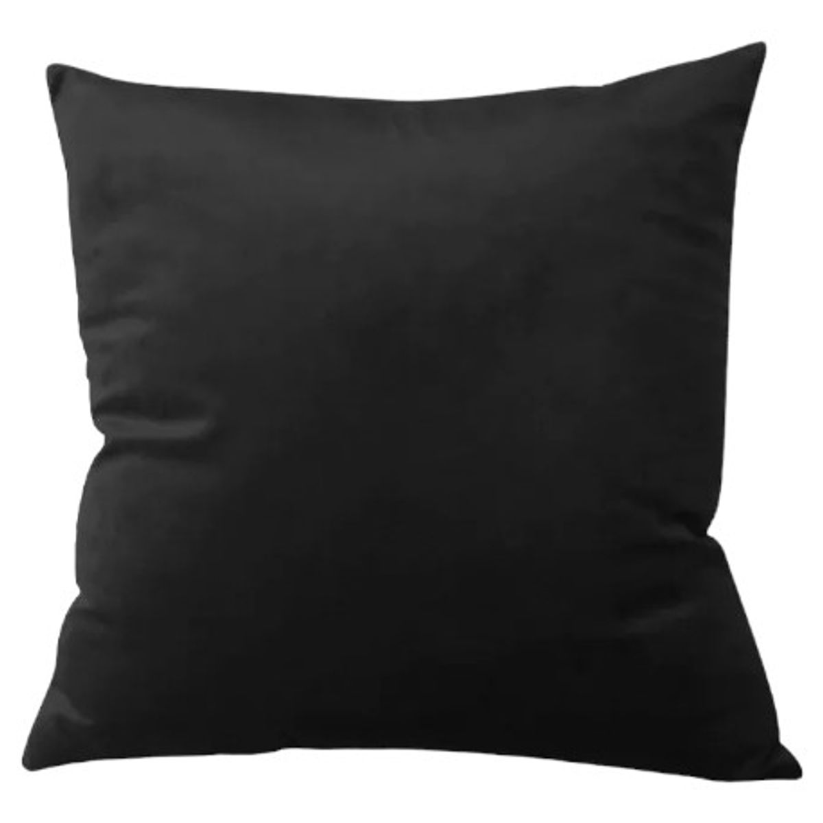 GENERICO - Pack 6 Funda Velvet De Cojín Terciopelo 45x45 Negro