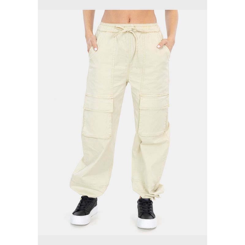 MAUI AND SONS - Pantalon Patry Beige Mujer Maui And Sons