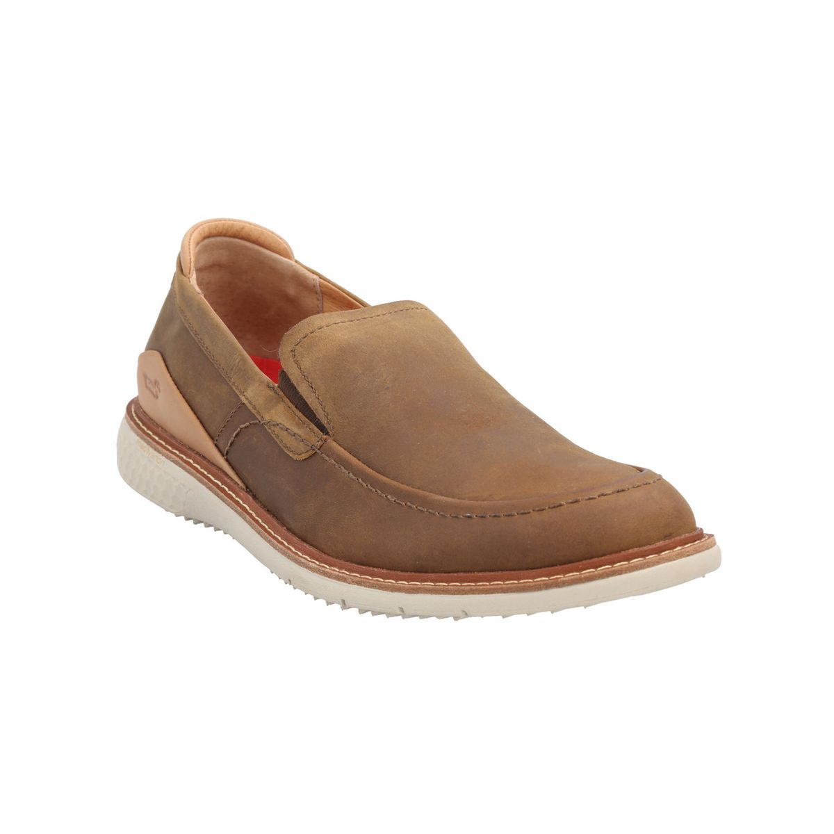 ROCKFORD - Mocasín Cuero Hombre Marke Café ROCKFORD
