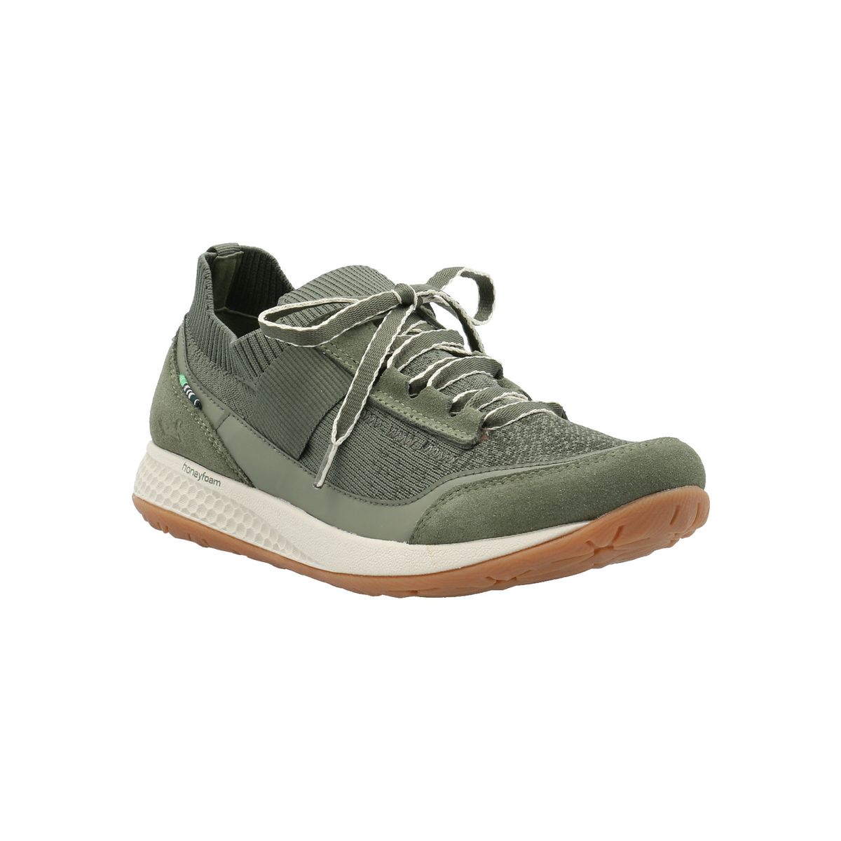 ROCKFORD - Zapatilla Mujer Amber Verde Musgo ROCKFORD