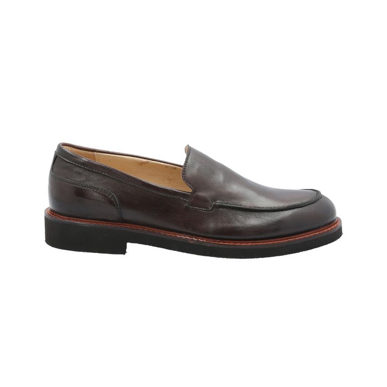Mocasín Cuero Hombre Seprio Café