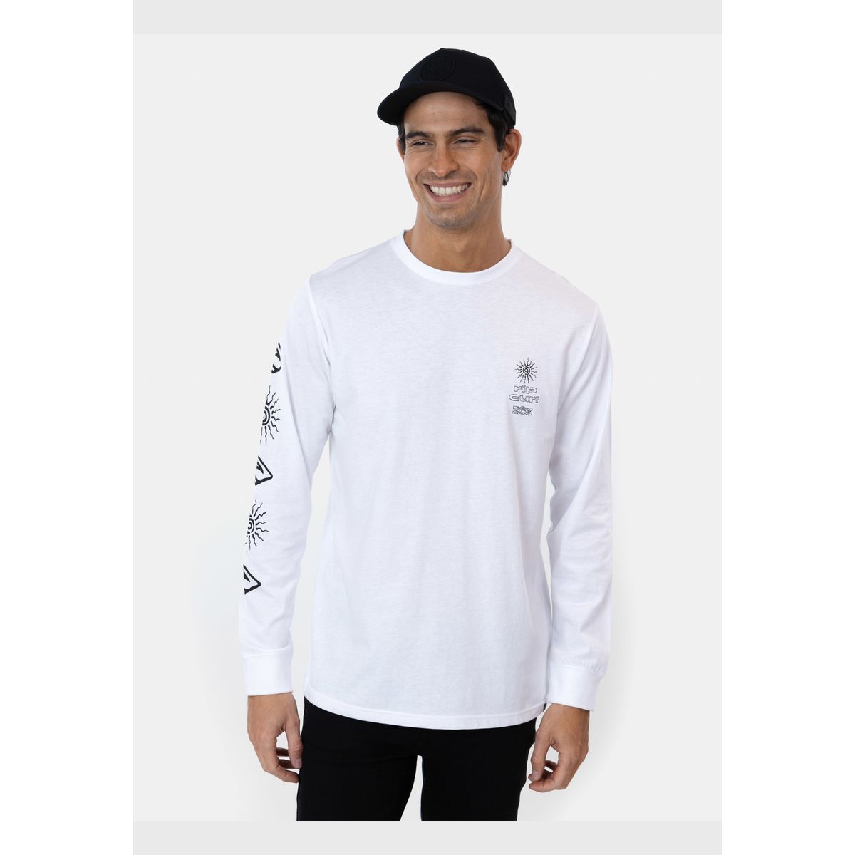 RIP CURL - Polera Symbols Ls Tee Hombre Rip Curl