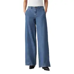 LEVIS - Pantalón Mujer XL Chino Azul