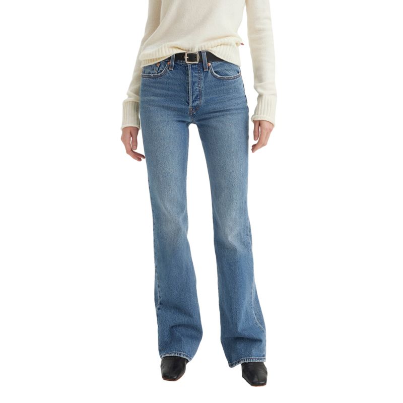 LEVIS - Jeans Mujer Wedgie Boot Azul Levis