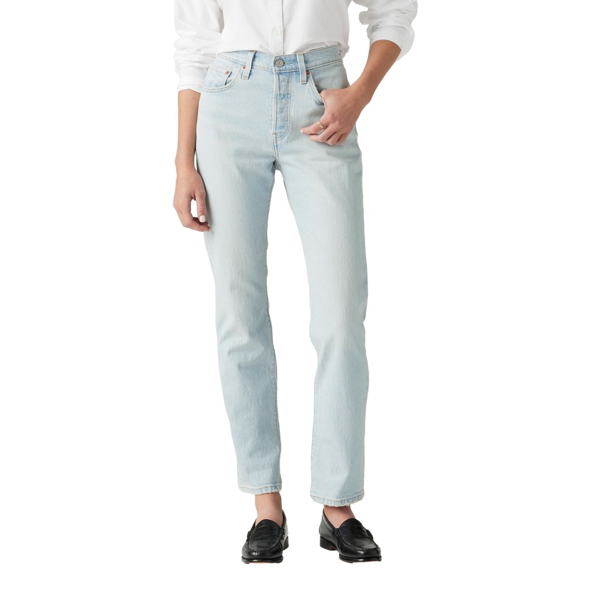 LEVIS - Jeans Mujer 501 Azul Levis