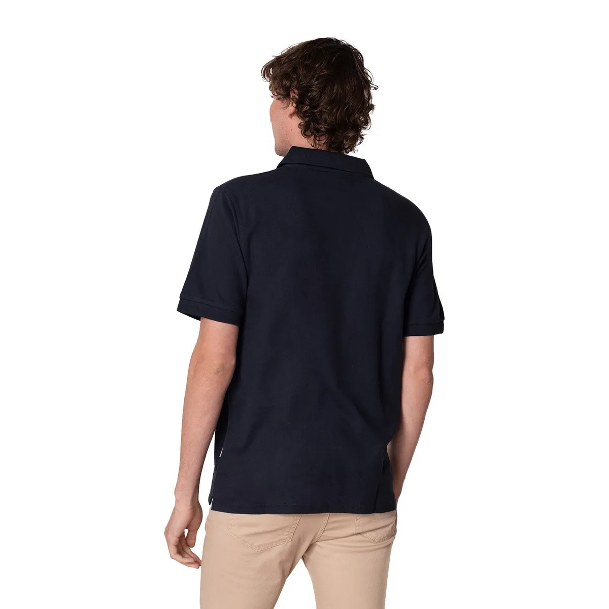 INDUSBORD - Polera Piqué Hombre Premium MC Con Cierre Indusbord® Uv+pro.-
