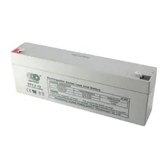 GENERICO - Batería de respaldo 12V 2.2 Ah recargable