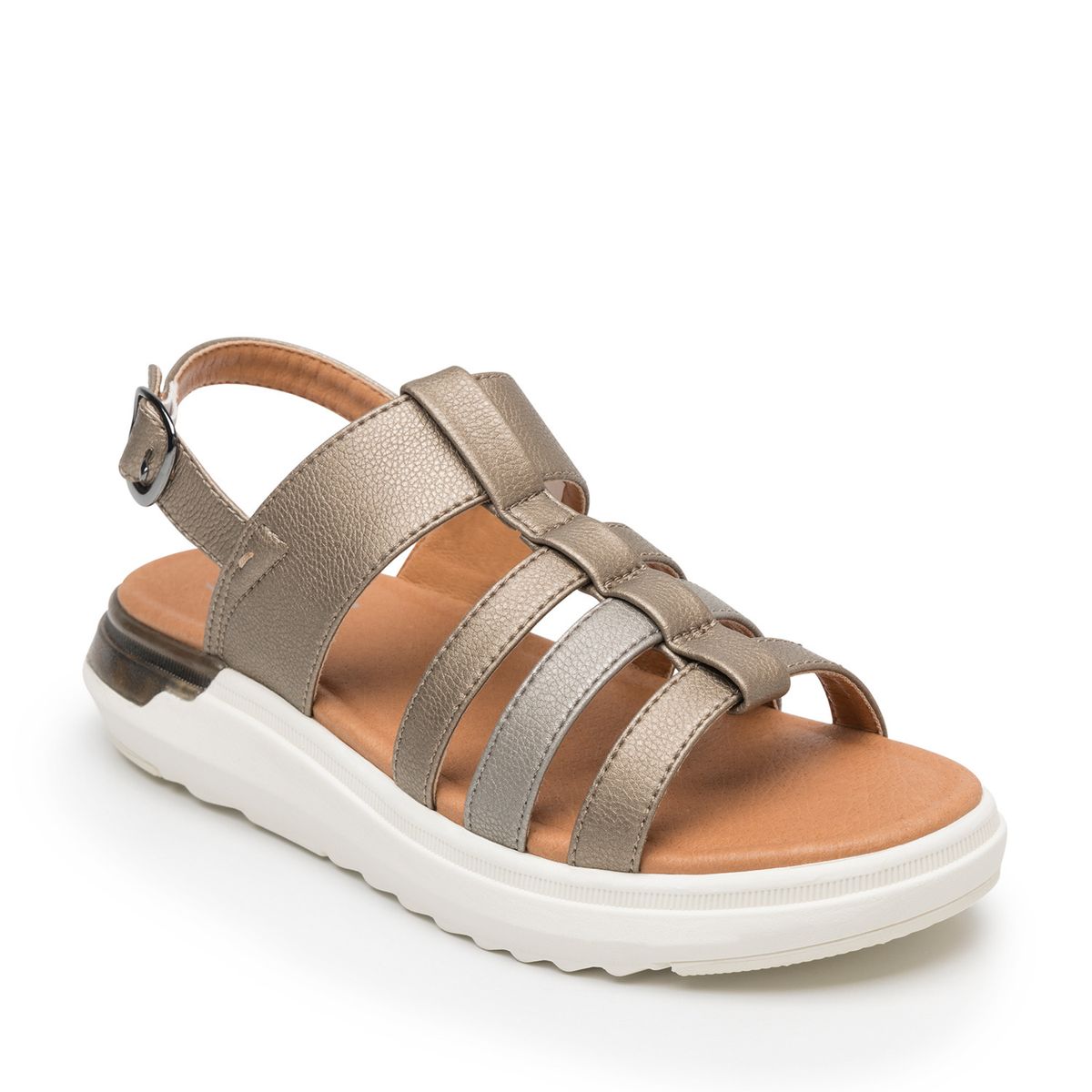 FLEXI - Sandalia Mujer Fraga 129402 Dorada Flexi.