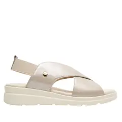 FLEXI - Sandalia Mujer Dariana 124201 Blanco Perla