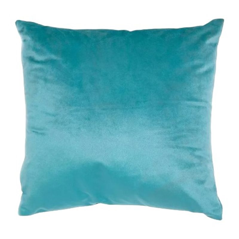 GENERICO - Pack 2 Funda Velvet De Cojín Terciopelo 45x45 Turquesa