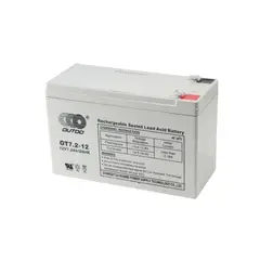 GENERICO - Batería de respaldo 12v 7ah Recargable