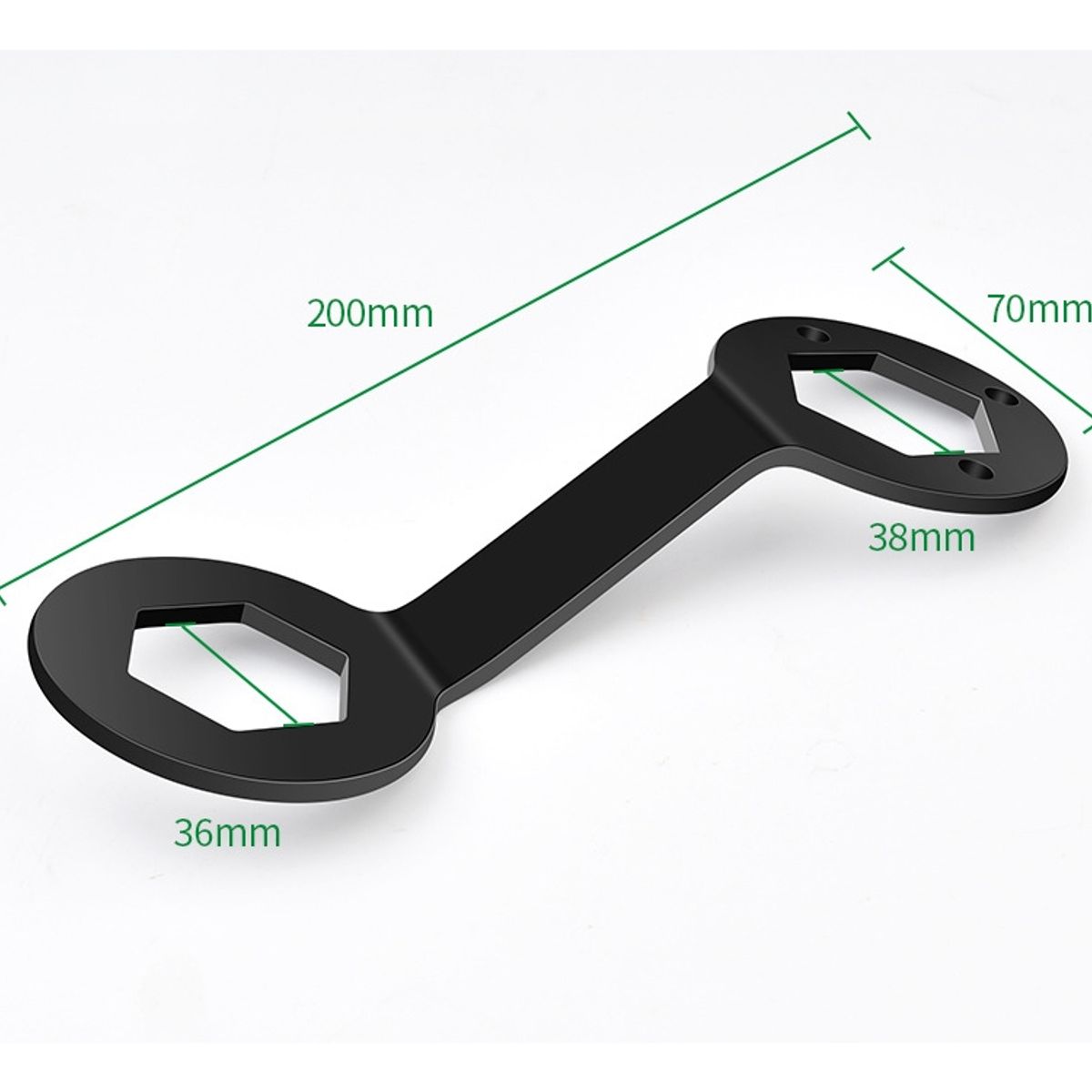 ATURE - Llave Para Tuercas De Lavadoras De Doble Extremo 3638mm