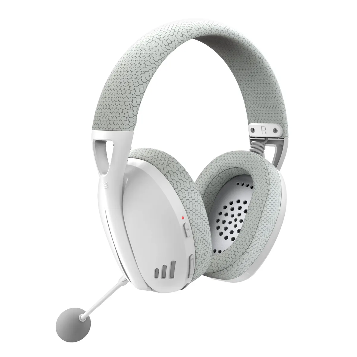 REDRAGON - Audifono Gamer Inalámbrico Bluetooth Redragon IRE H848G Over Ear Gris