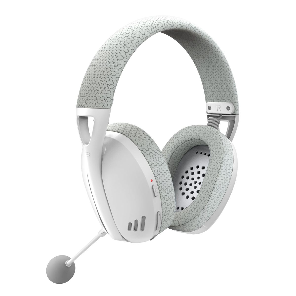 REDRAGON - Audifono Gamer Inalámbrico Bluetooth Redragon IRE H848G Over Ear Gris
