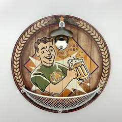 SORENTO - Destapador Botella Cerveza Mural Con Recipiente