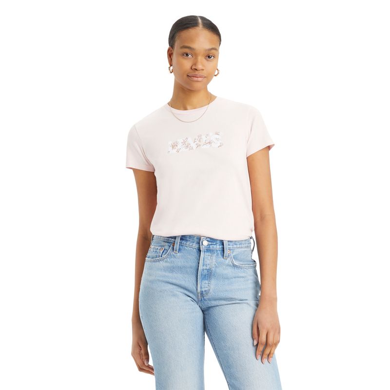 LEVIS - Polera Mujer Regular Fit Rosado Levis