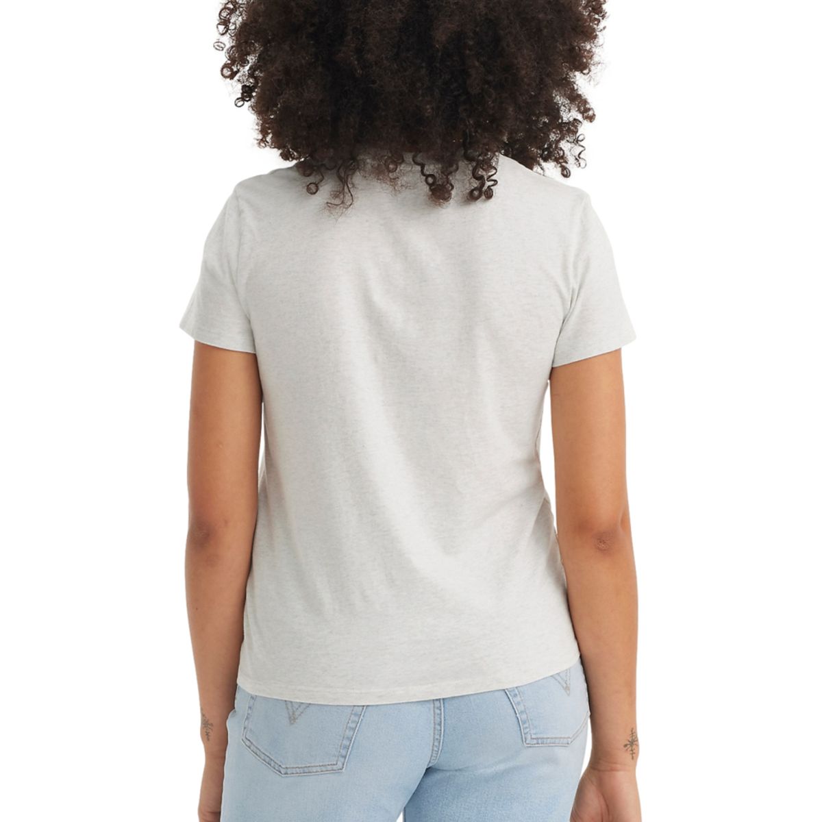 LEVIS - Polera Mujer Regular Fit Gris Levis