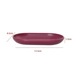 GENERICO - Jabonera Color Burdeo 135X85X2CM