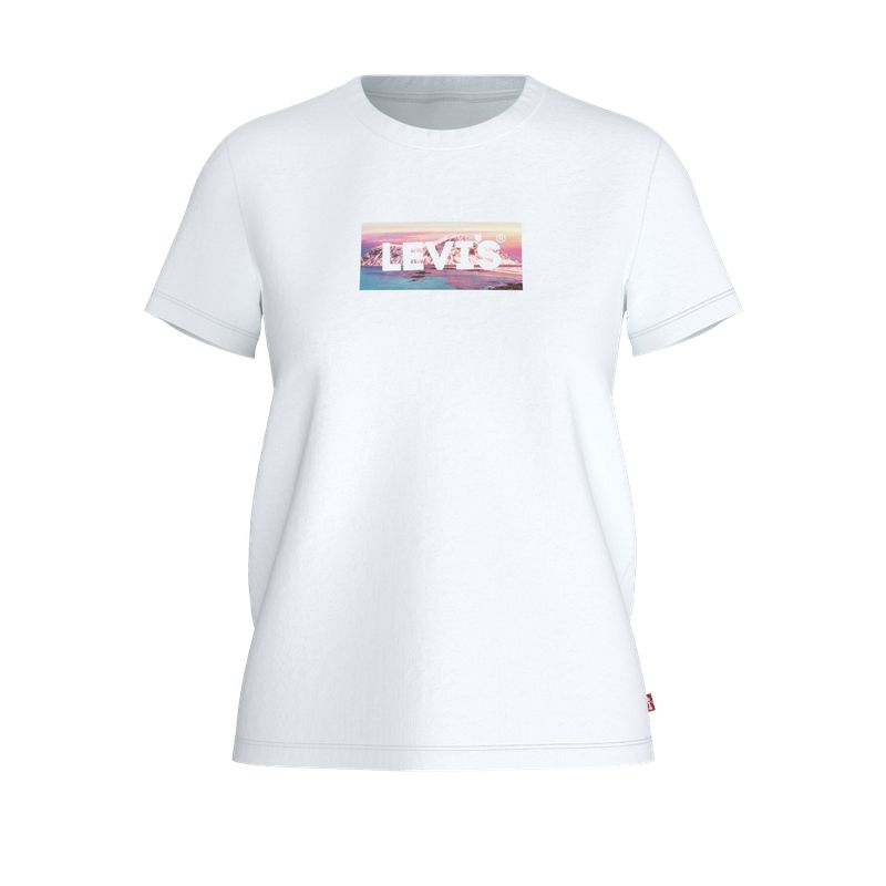 LEVIS - Polera Mujer Regular Fit Blanco Levis