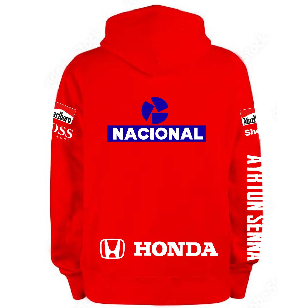 GENERICO - Polerón Canguro Ayrton Senna