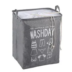 GENERICO - Bolsa Almacenamiento de Algodón Plegable Ropa 50x40x50 cms