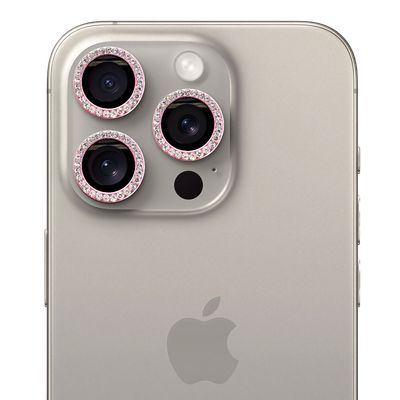 Generico Protector De Cámara Modelo Diamantes Para Iphone